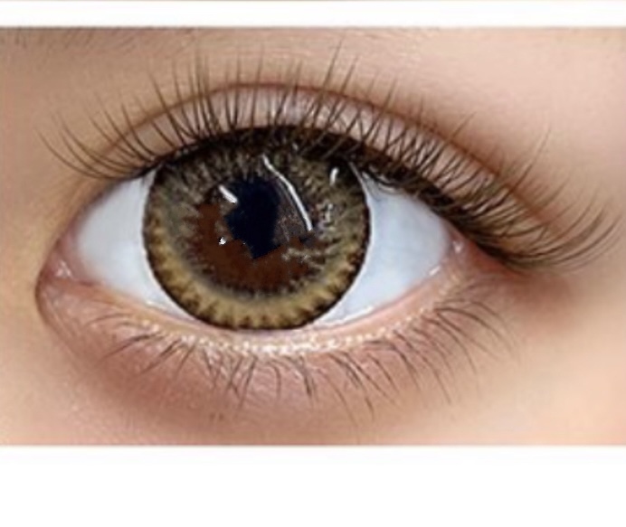 啡色日式單根睫毛