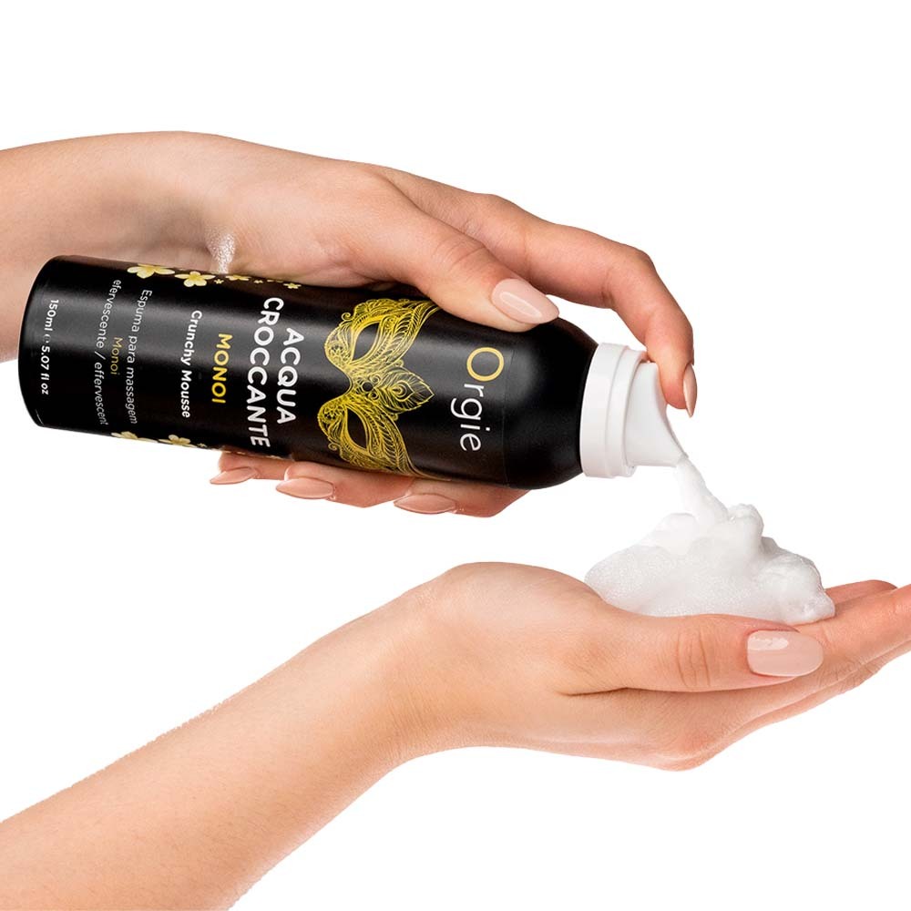 葡萄牙ORGIE ACQUA CROCCANTE 椰香白梔子花味跳動按摩泡泡（150ml）