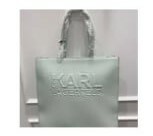 [S] KARL LAGERFELD 23UW3072 K/STONE TOTE,EUCALIPTUS, 8720744272618 (SKL580)