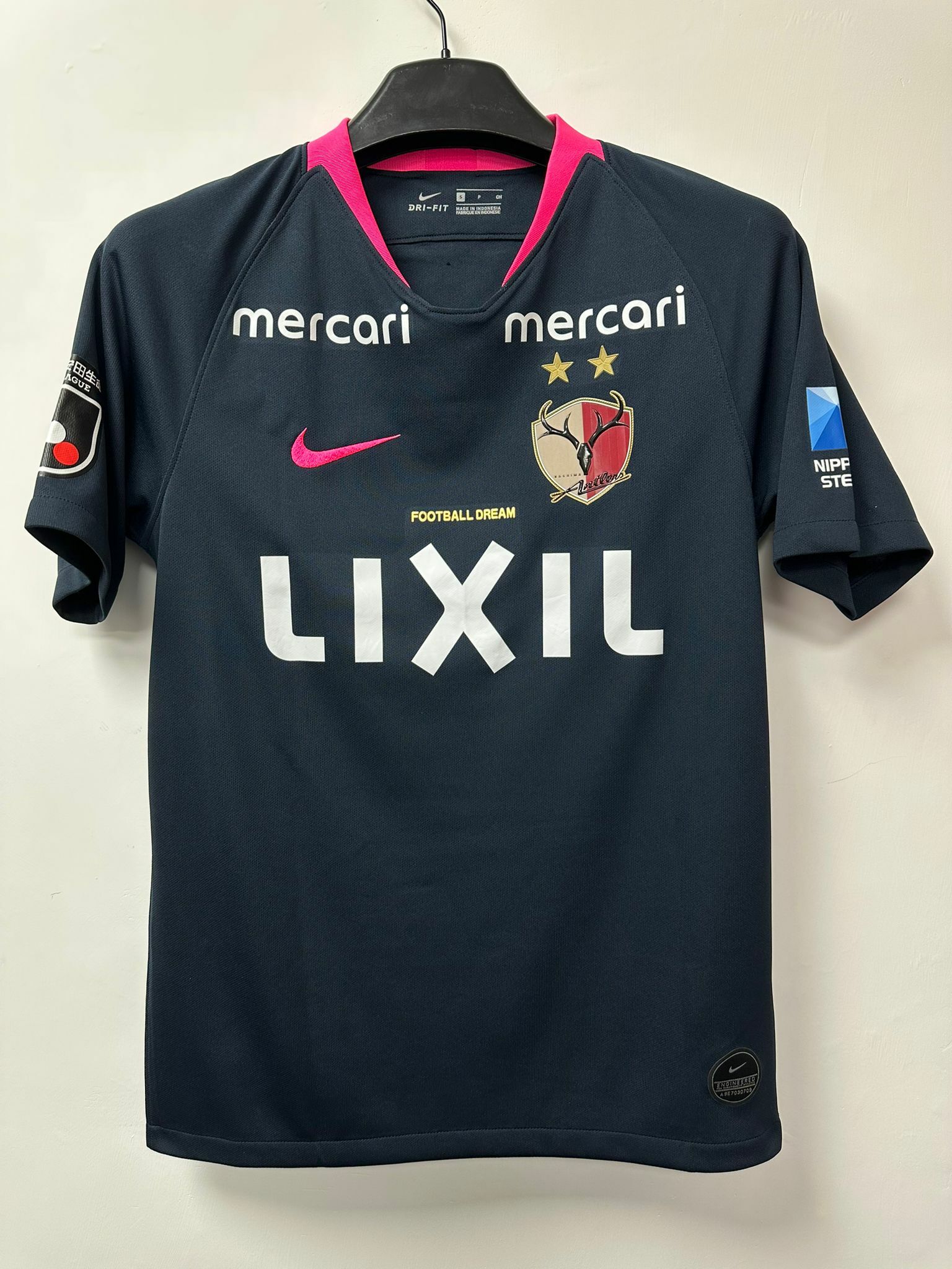 2019 鹿島鹿角 3RD 球衣 #11 LEANDRO (USED , 9/10)