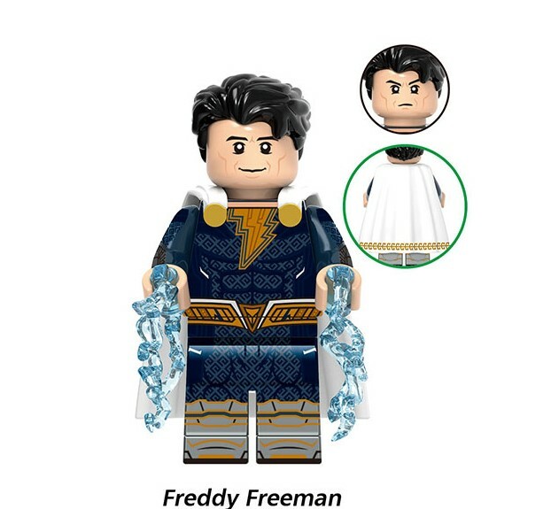 Shazam Jr Freddy Freeman DC Custom Minifigures Minifigs Fit Lego GH0122