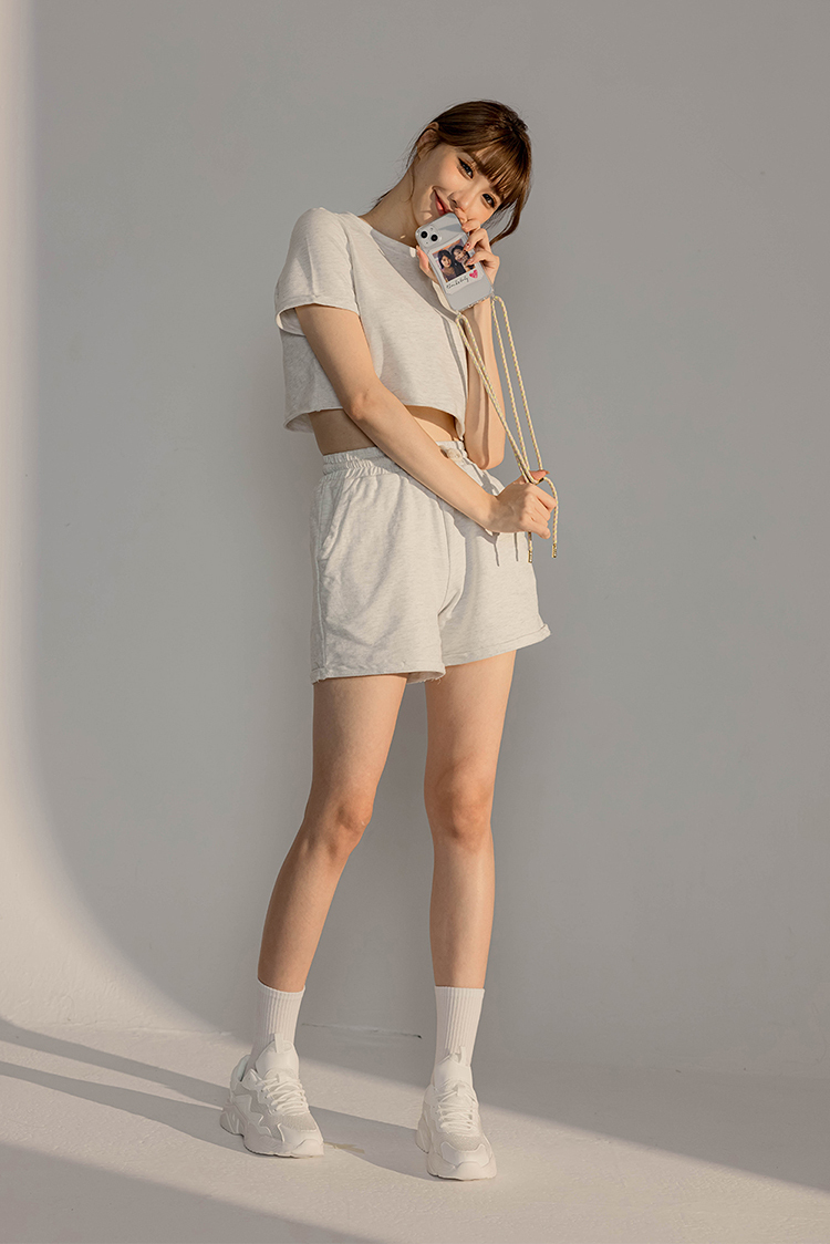 永遠閨蜜 - (客製化) iPhone透明掛繩手機殼