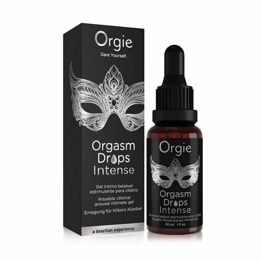 【店員推薦】葡萄牙ORGIE Orgasm Drops Intense 可食用蘋果味温感高潮液（30ml）