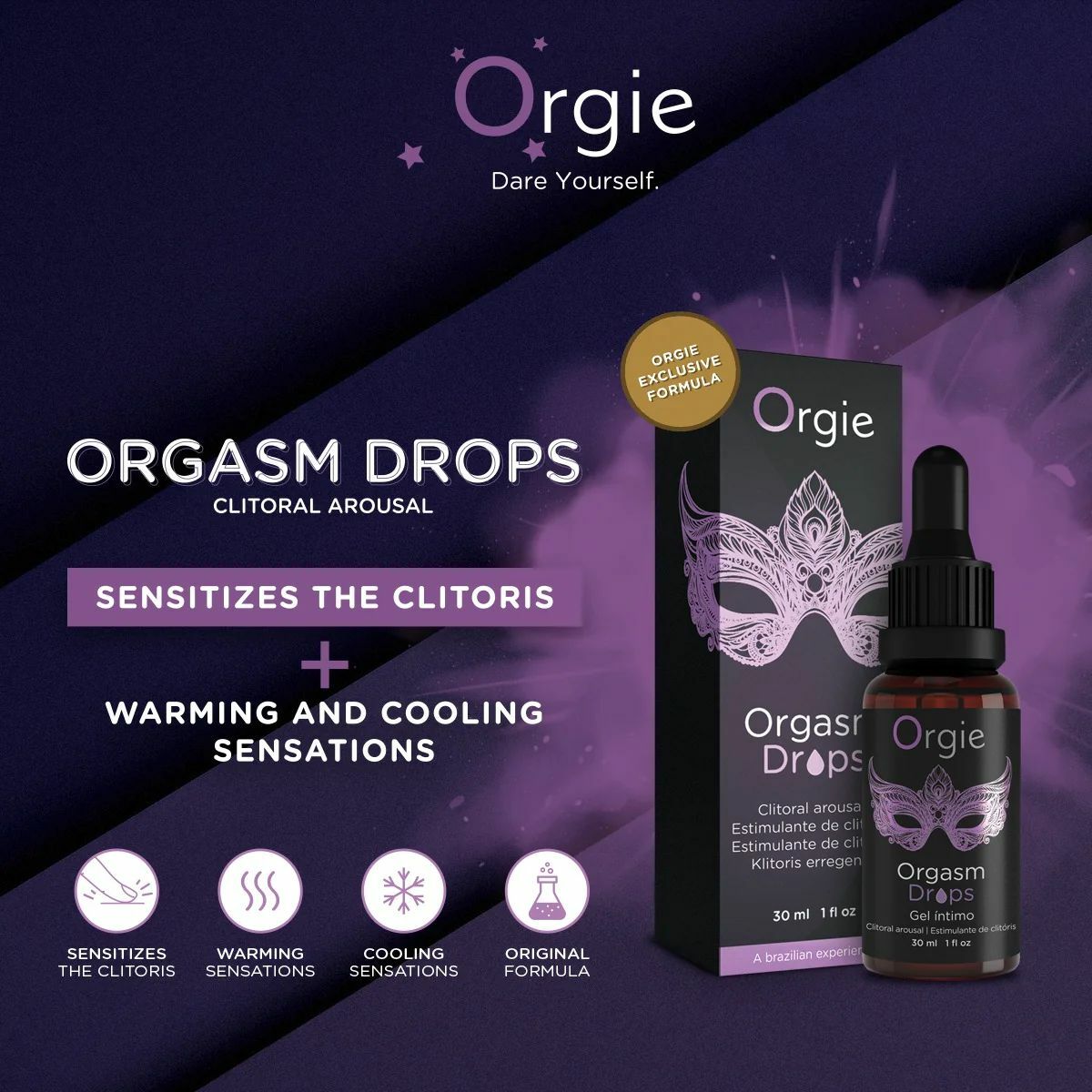 葡萄牙ORGIE Orgasm Drops 女士高潮液（30ml）