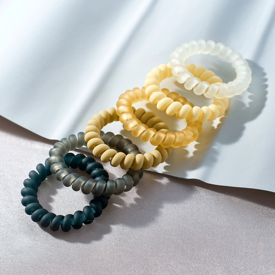 Spring Hair Gum Matte 彈弓型橡筋 啞感 系列