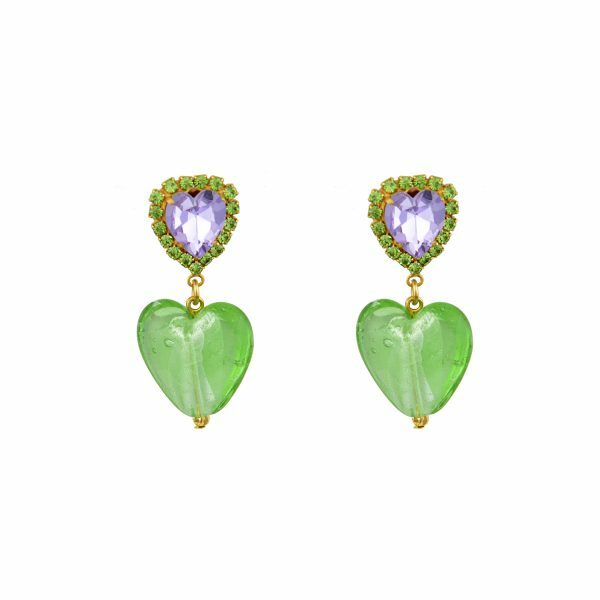 1MY0520-091 MAYOL 希臘全人手製飾品 Mayol So Fetch Earrings Green #E03 (A-K11-E)