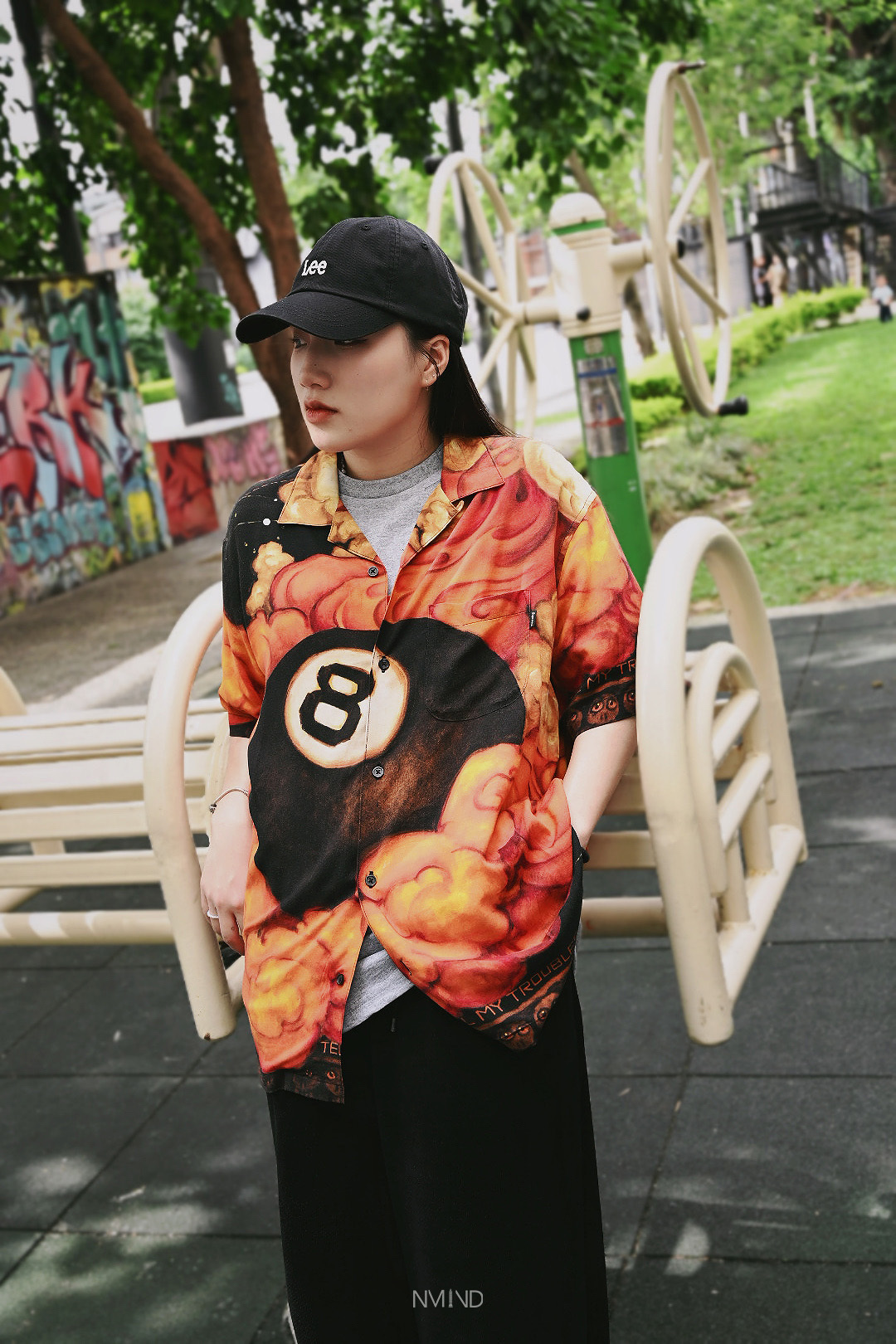 名入れ無料】 supreme Martin Wong 8-Ball Rayon shirt | www.artfive ...
