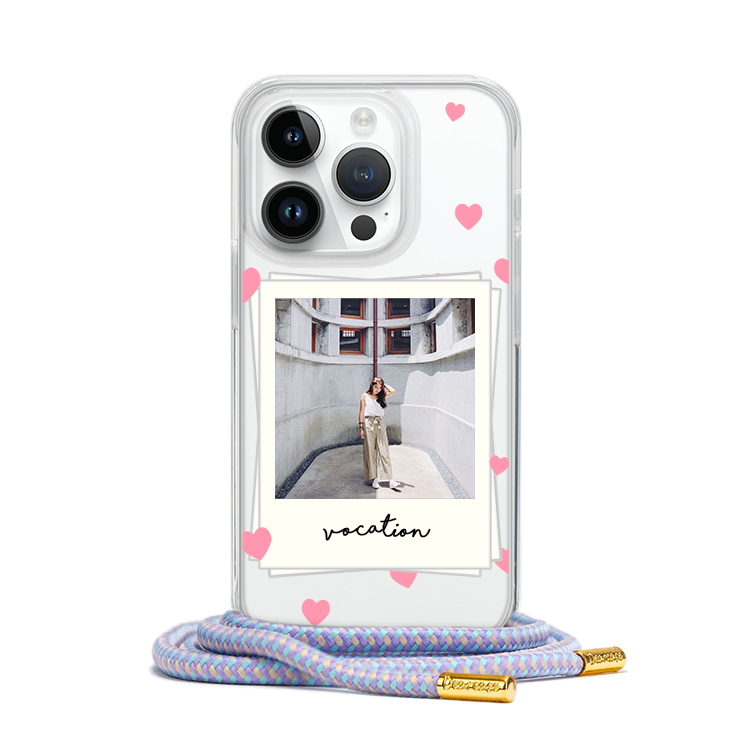 專屬照片 - (客製化) iPhone透明掛繩手機殼