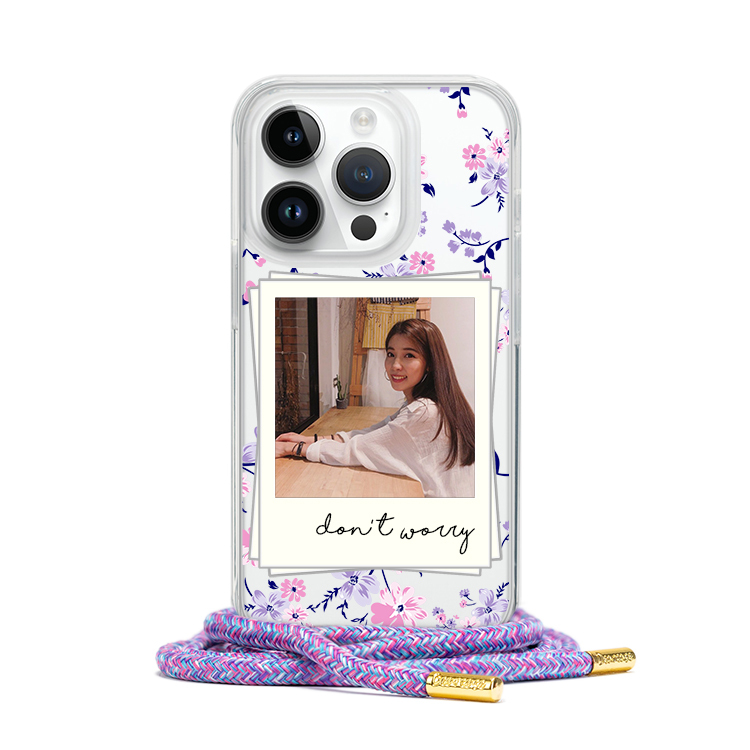 專屬時光 - (客製化) iPhone透明掛繩手機殼