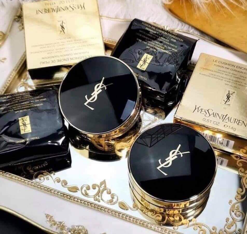 ￼ 💕YSL恆久完美羽毛氣墊粉餅6g💕