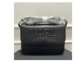 [S] KARL LAGERFELD 23UW3070 K/STONE CROSSBODY,BLACK, 8720744272595 (SKL584)
