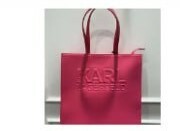 [S] KARL LAGERFELD 23UW3072 K/STONE TOTE,BEETROOT PR, 8720744272601 (SKL585)