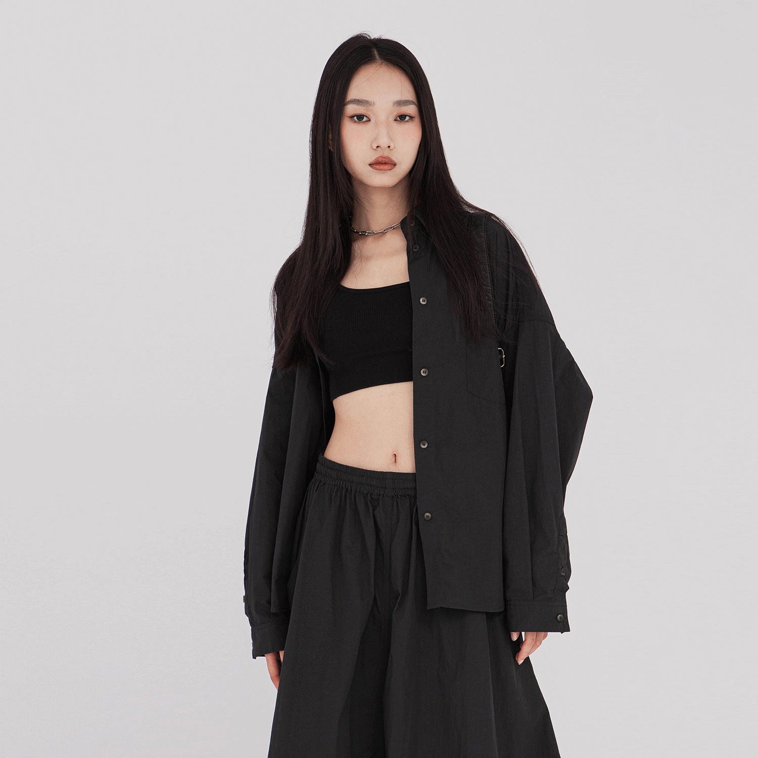 尼龍涼感襯衫(in stock)