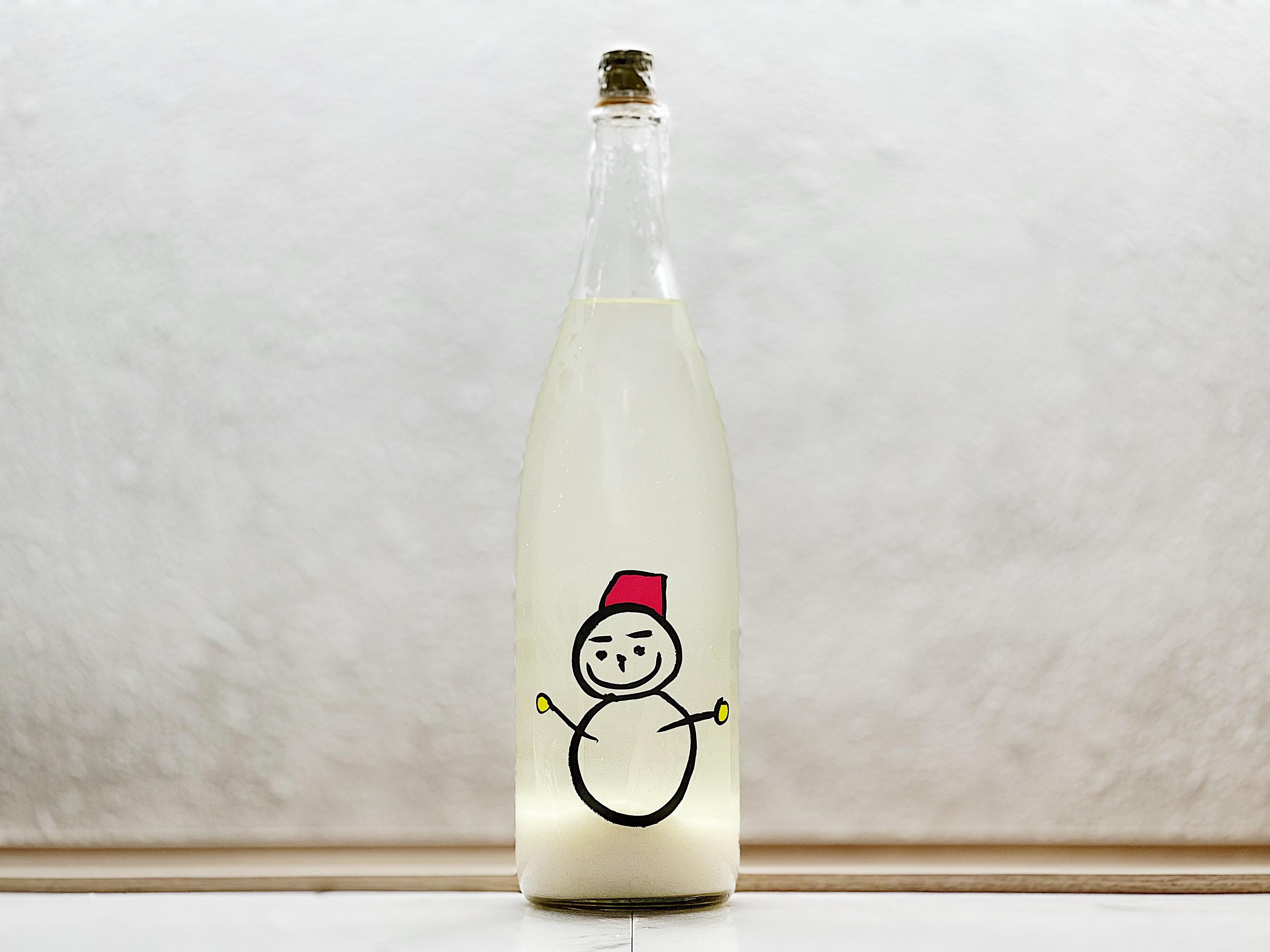 仙禽 雪人 新酒 活性 濁酒 1800ml