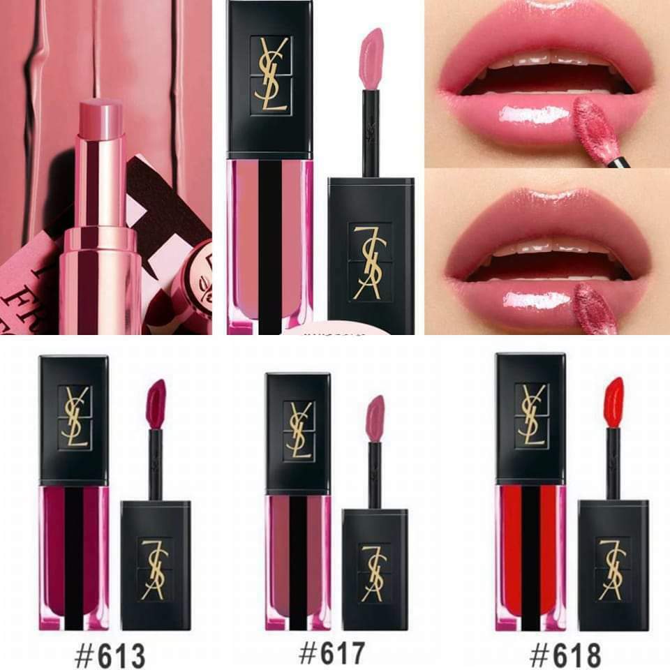 YSL 奢華緞面水光染唇釉5.9ml