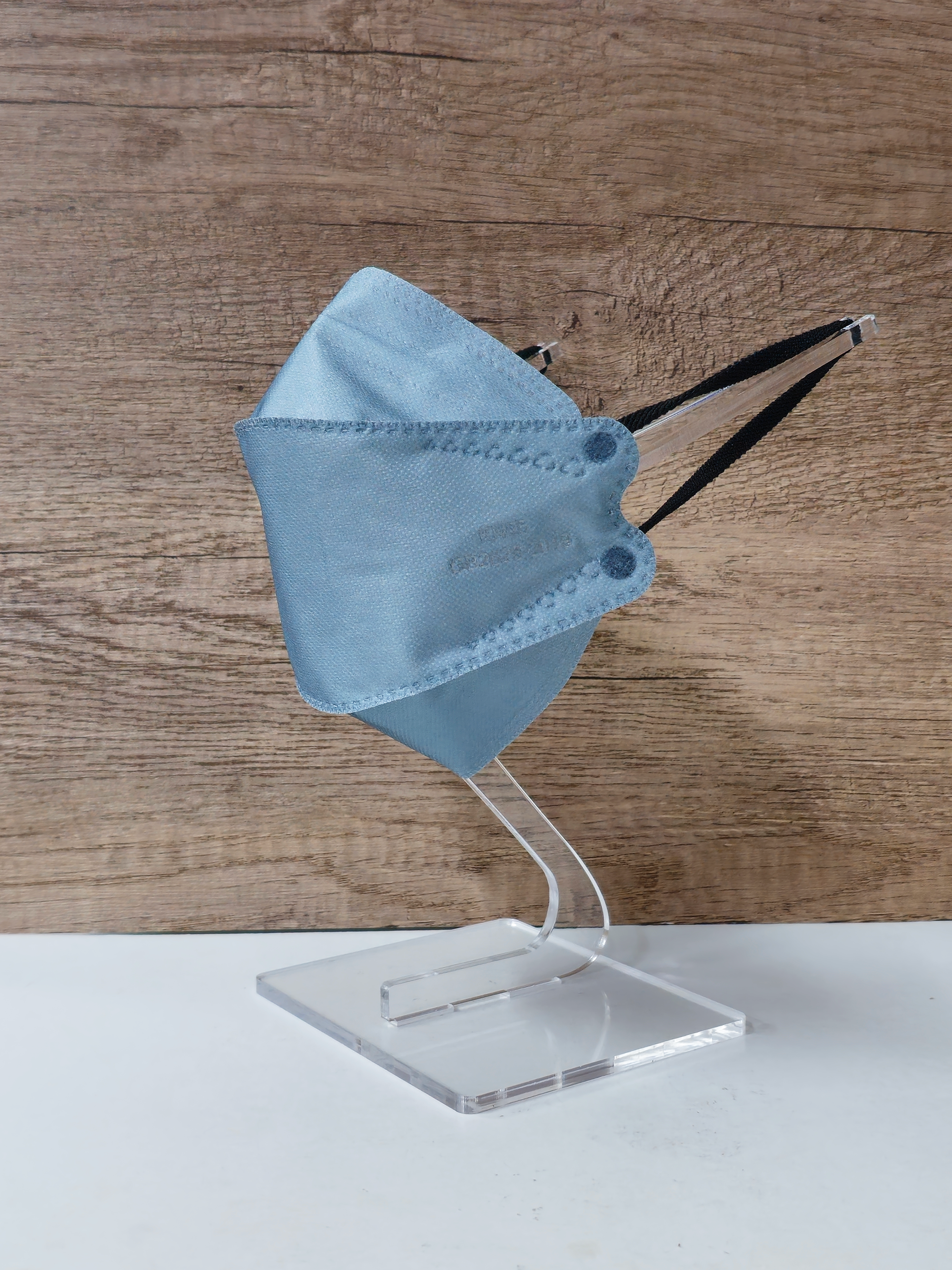 KN95立體四層防護口罩升級款 (成人款)(深海冰瀑-灰藍色)(20片/獨立包裝)(醫用級口罩)(KF94外型/KN95規格)