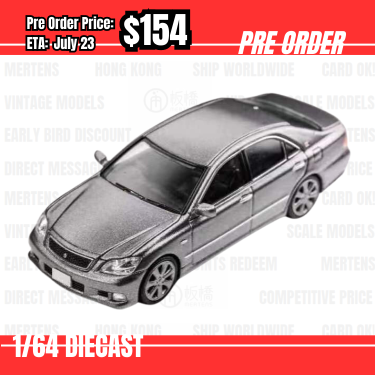 Pre Order-$154 Zoom 1:64 Crown Athlete GRS184 Grey [OD22/05]