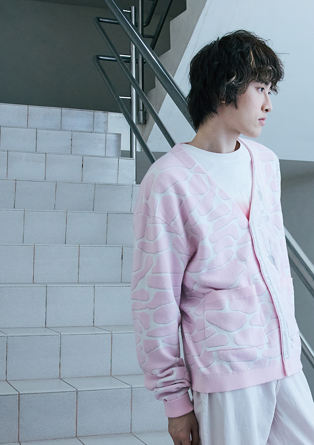 Siû-tsuí/ Swimming Cardigan - Pink