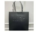 [S] KARL LAGERFELD 23UW3072 K/STONE TOTE,BLACK, 8720744272625 (SKL597)
