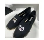 [S] KARL LAGERFELD KOCKTAIL COUPLE ESPADRILLE,BLACK, KLL98112-999 (SKL600)