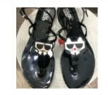 [S] KARL LAGERFELD KOCKTAIL COUPLE JELLY,BLACK, KLL98004-999 (SKL601)