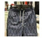 [S] KARL LAGERFELD IKONIK AOP MEDIUM BOARDSHORT,NAVY, K21MBM12-060 [FINAL SALE] (SKL606)