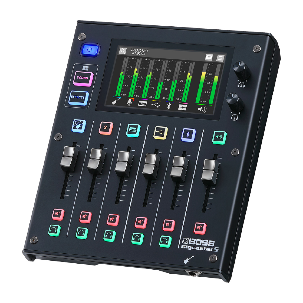 BOSS BOSS / Gigcaster 5 5軌 USB-C直播錄音介面 第 2 張圖片｜三峽錄音 / 音響