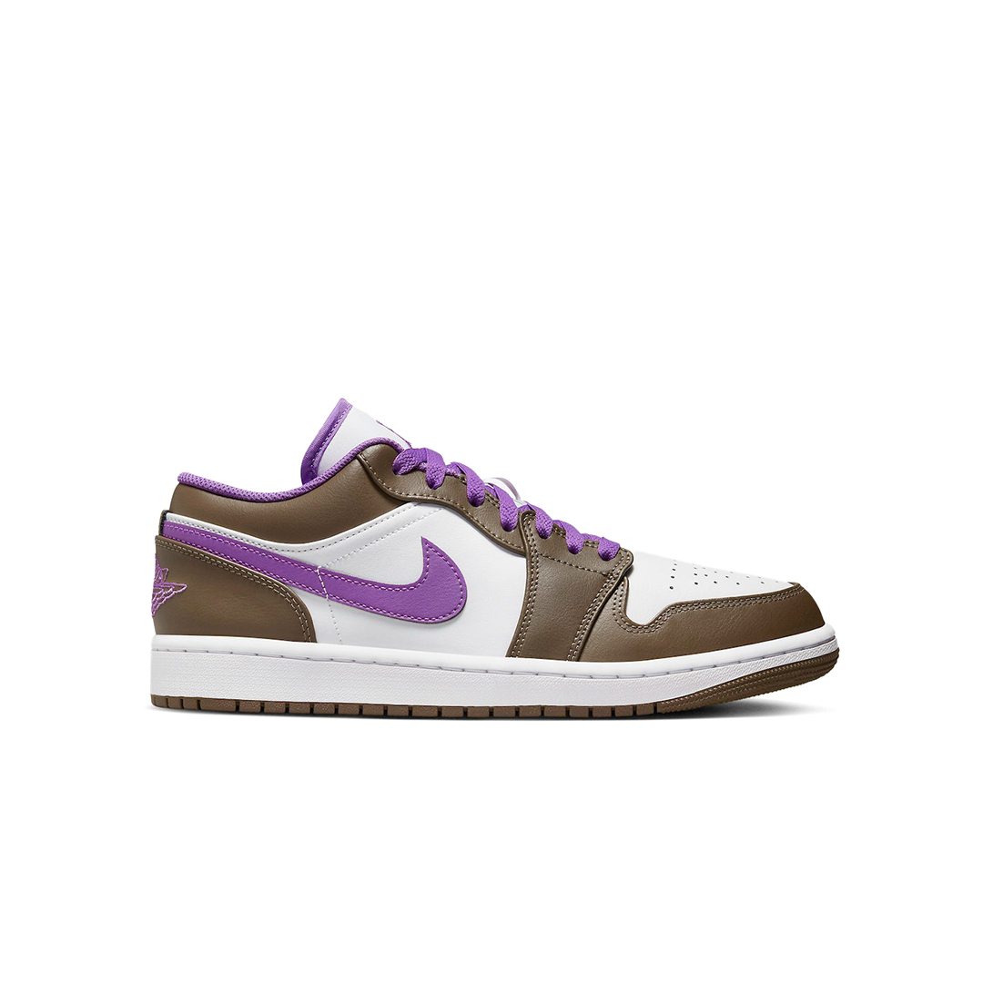 [In-Stock] Air Jordan 1 Low Purple Mocha (GS) 553560-215
