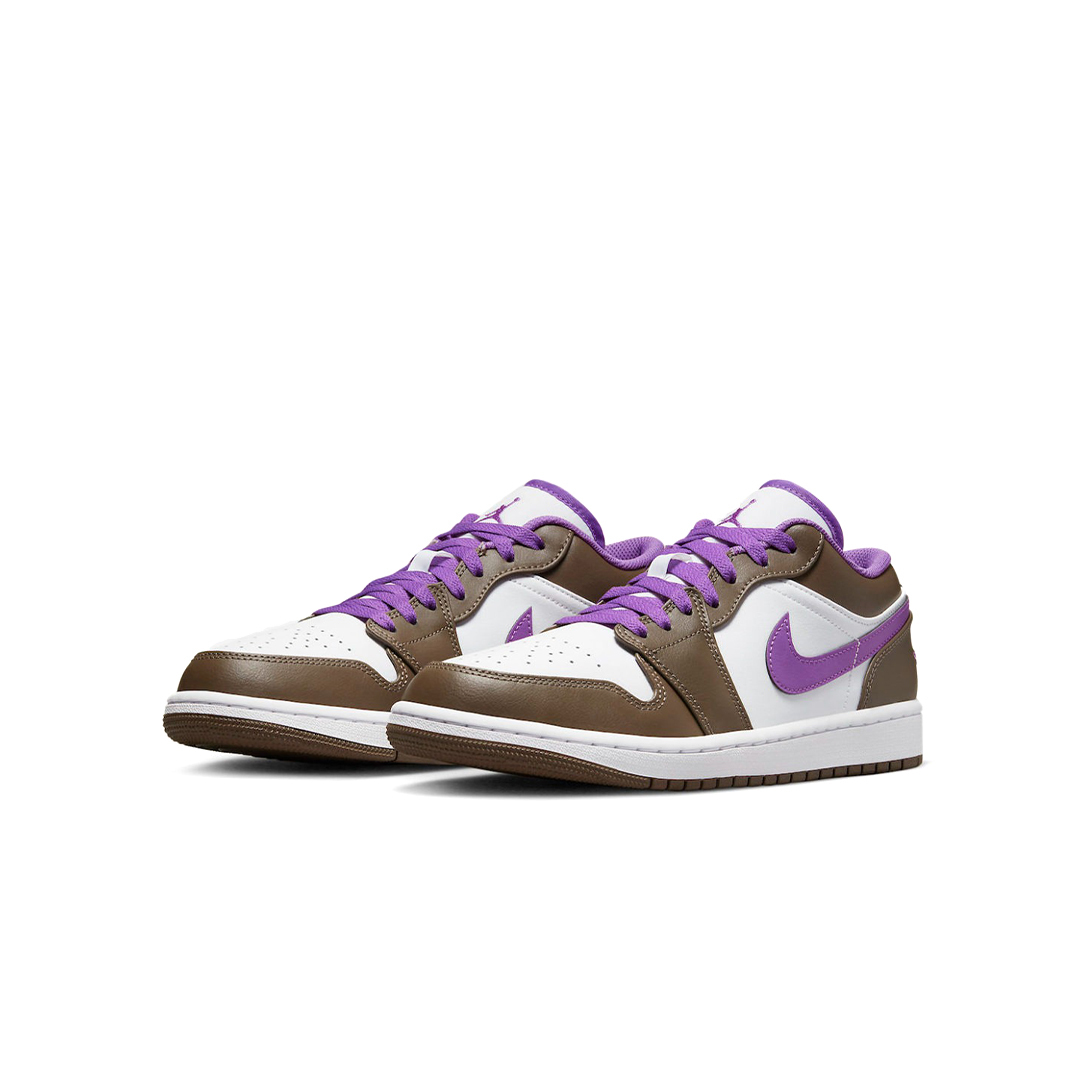 [In-Stock] Air Jordan 1 Low Purple Mocha (GS) 553560-215