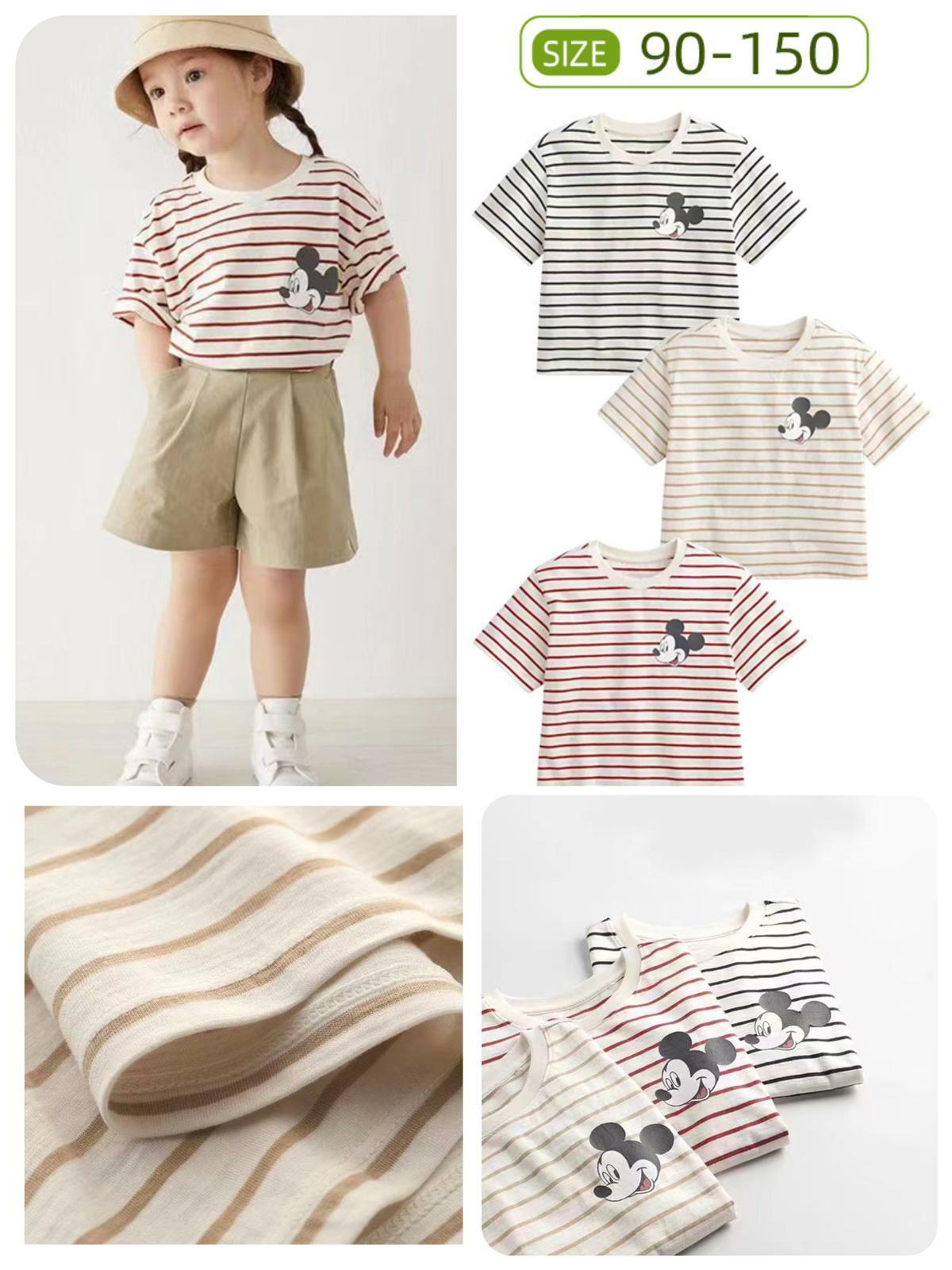 🇯🇵日單米奇橫紋男女童Tee#2300155