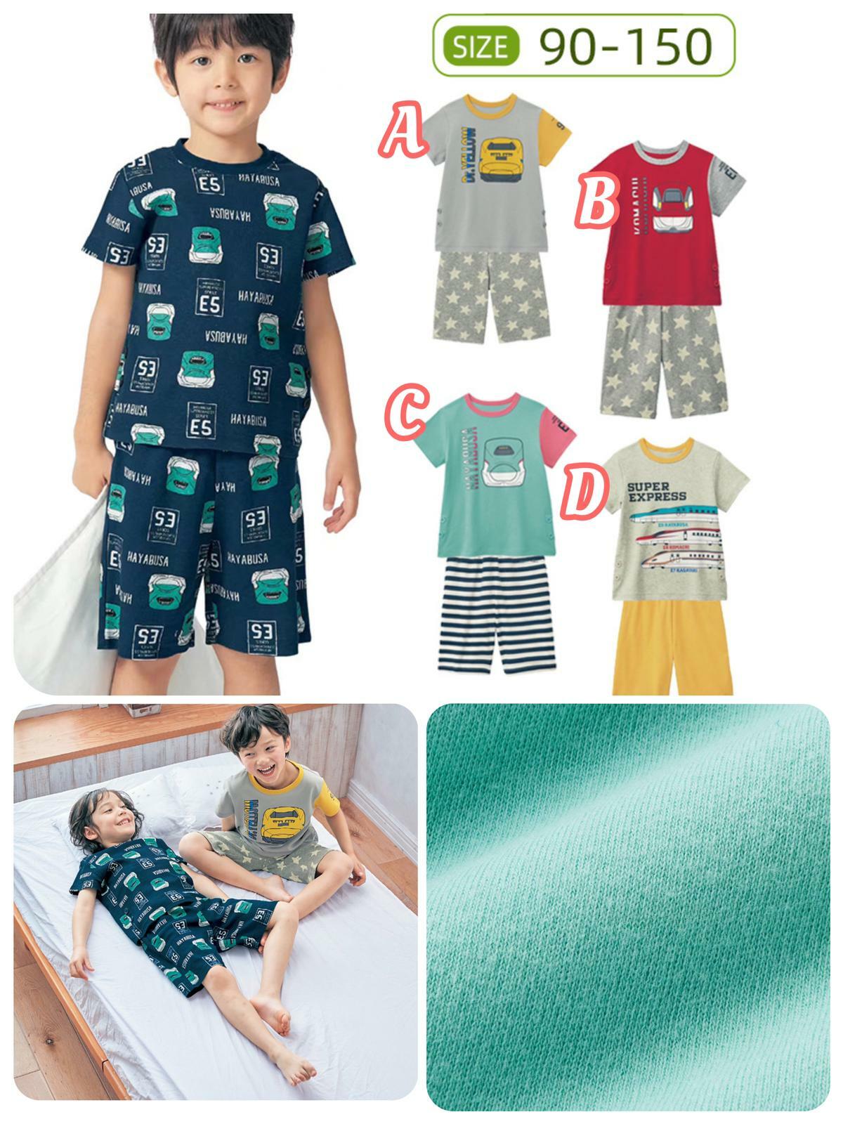 🇯🇵日單夏季男童車車🚗短袖短褲兩件套裝#2300153