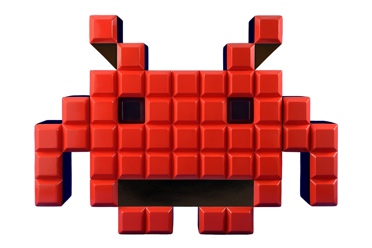 「ACG.GO」「預購」日版  Bell Fine SoftB "Space Invaders" Crab NON-SCALE PVC Figure
