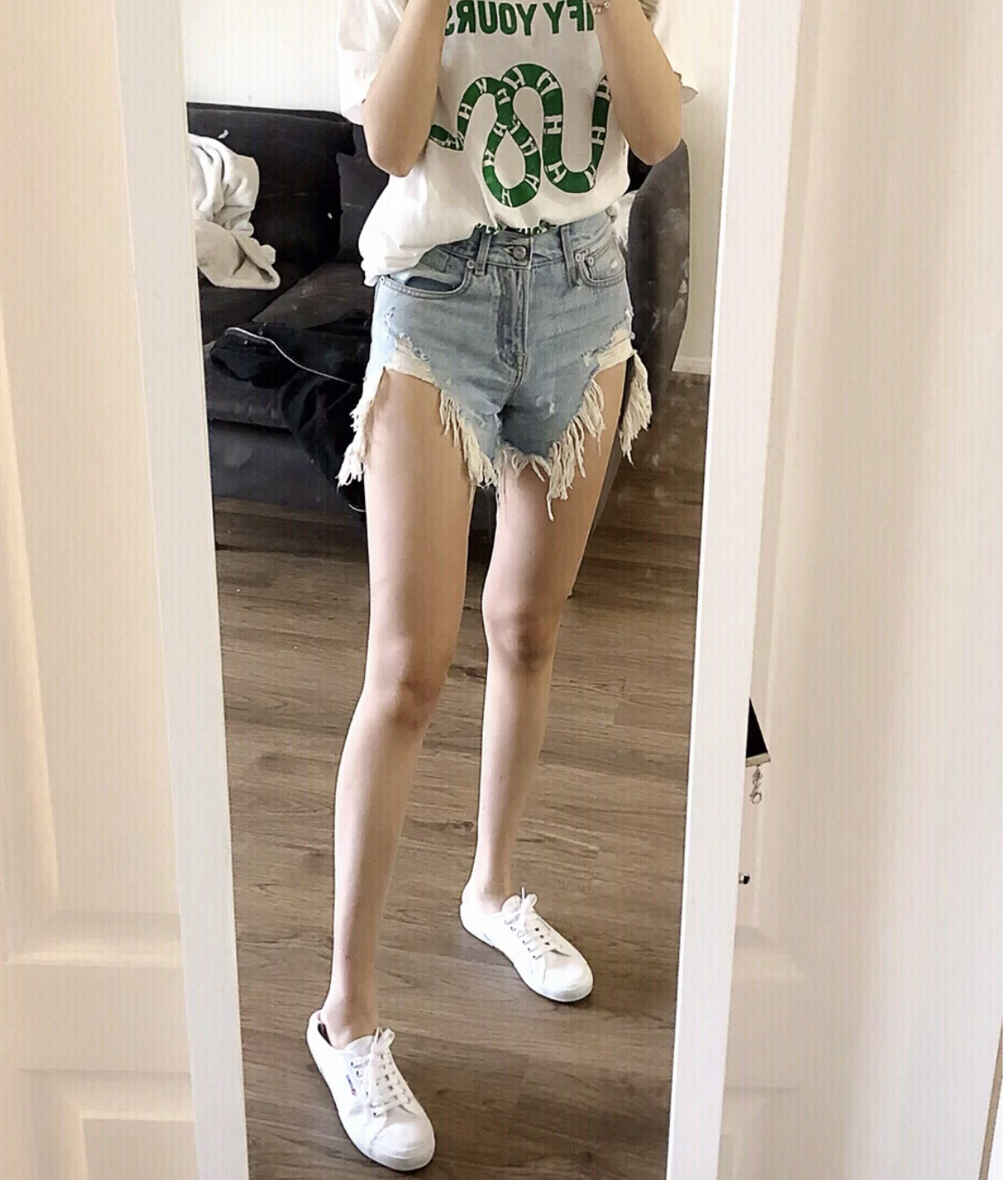 R13 淺藍火辣牛仔褲 M-R13W0190-M