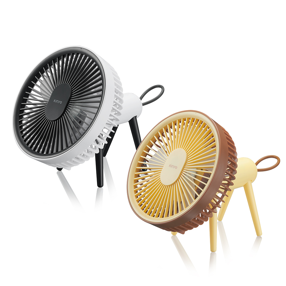 【KINYO】7吋無線遙控充電風扇 (UF-7075)