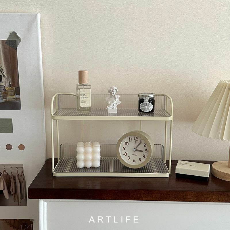 奶油系 雙層置物架
