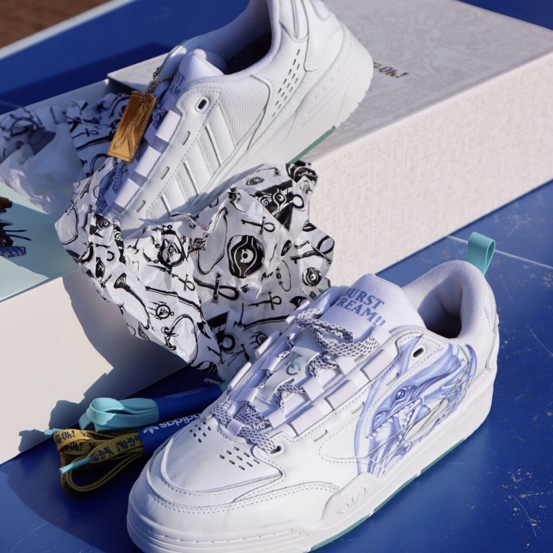 【APAIR】預購 Yu-Gi-Oh! x Adidas Originals Adi2000 青眼白龍 遊戲王聯名 H06426