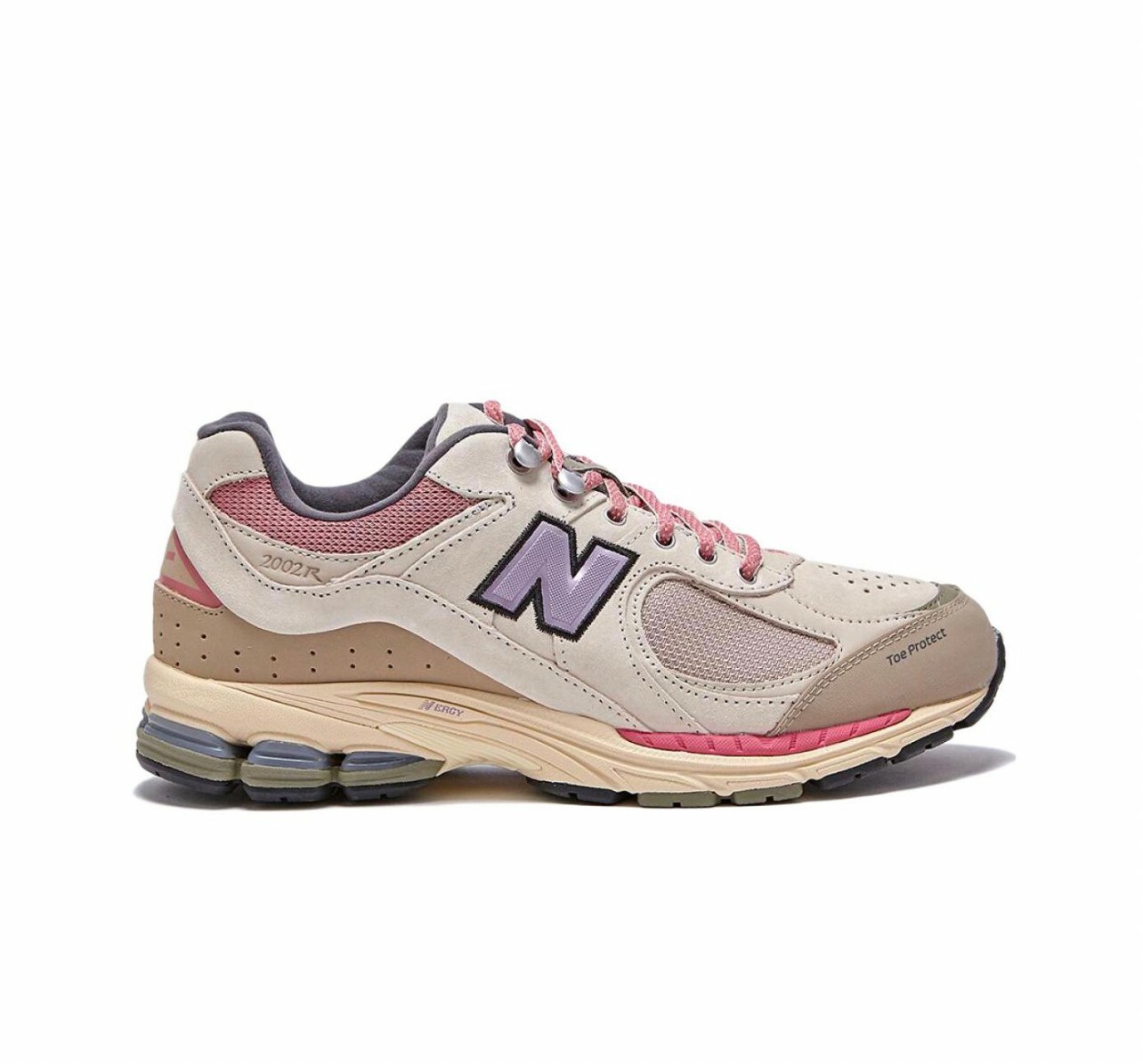 代購 New Balance 2002R 潮流復古 跑步鞋 休閒鞋 卡其紫 MAY-