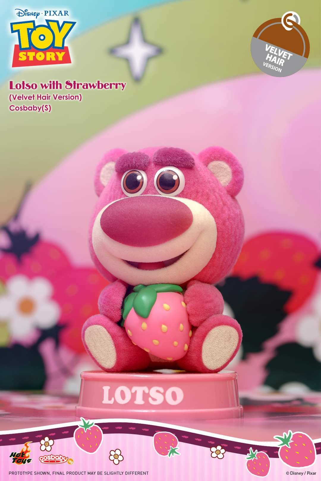 Salvadanaio Elettronico Lotso Di Toy Story - Apre Con Il Bastone, Effetti Sonori, Per Monete E Banconote, Rosa