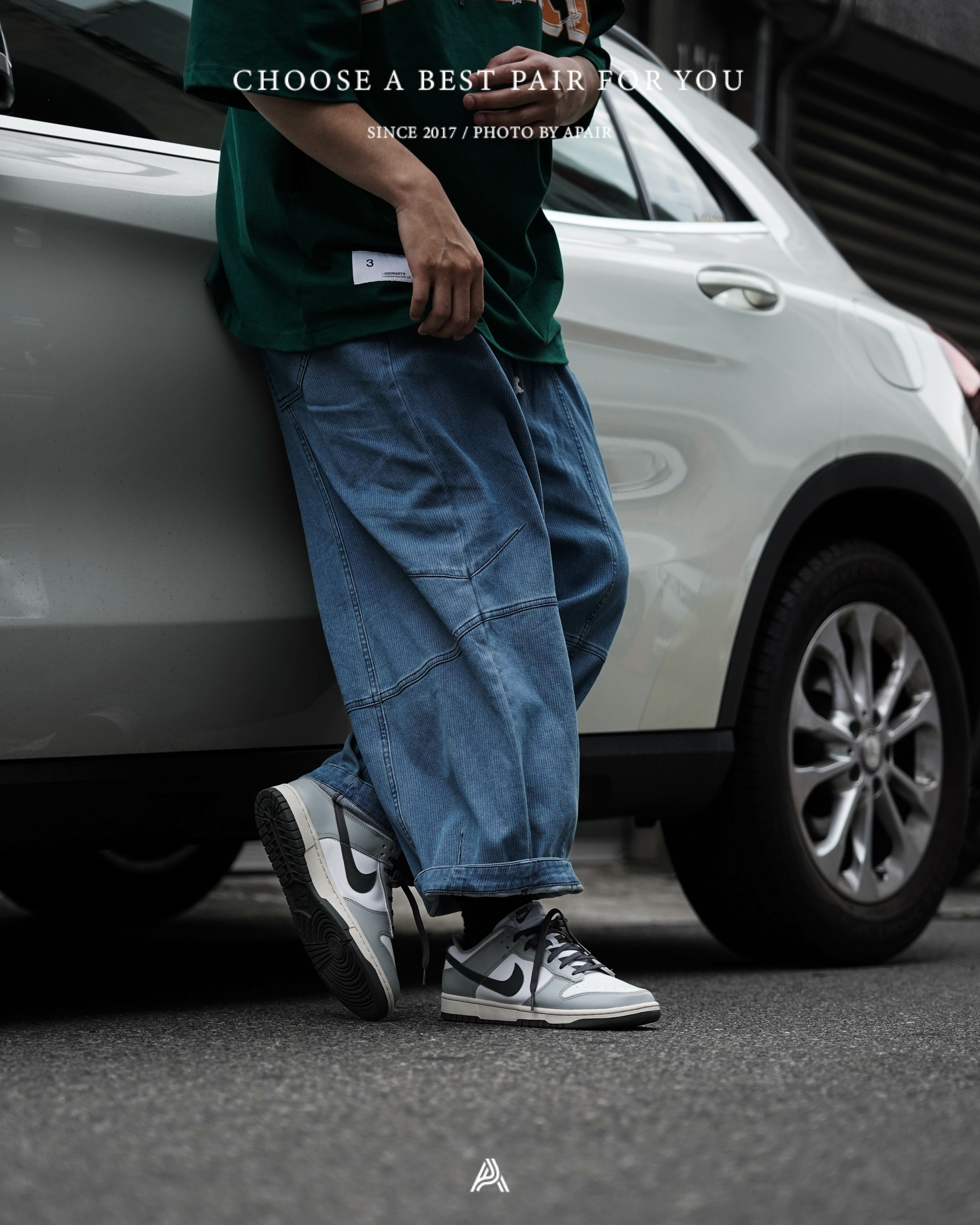 【APAIR】預購 Nike Dunk Low Light Smoke Grey 煙灰 復古灰 白灰 黑勾 DD1503-117