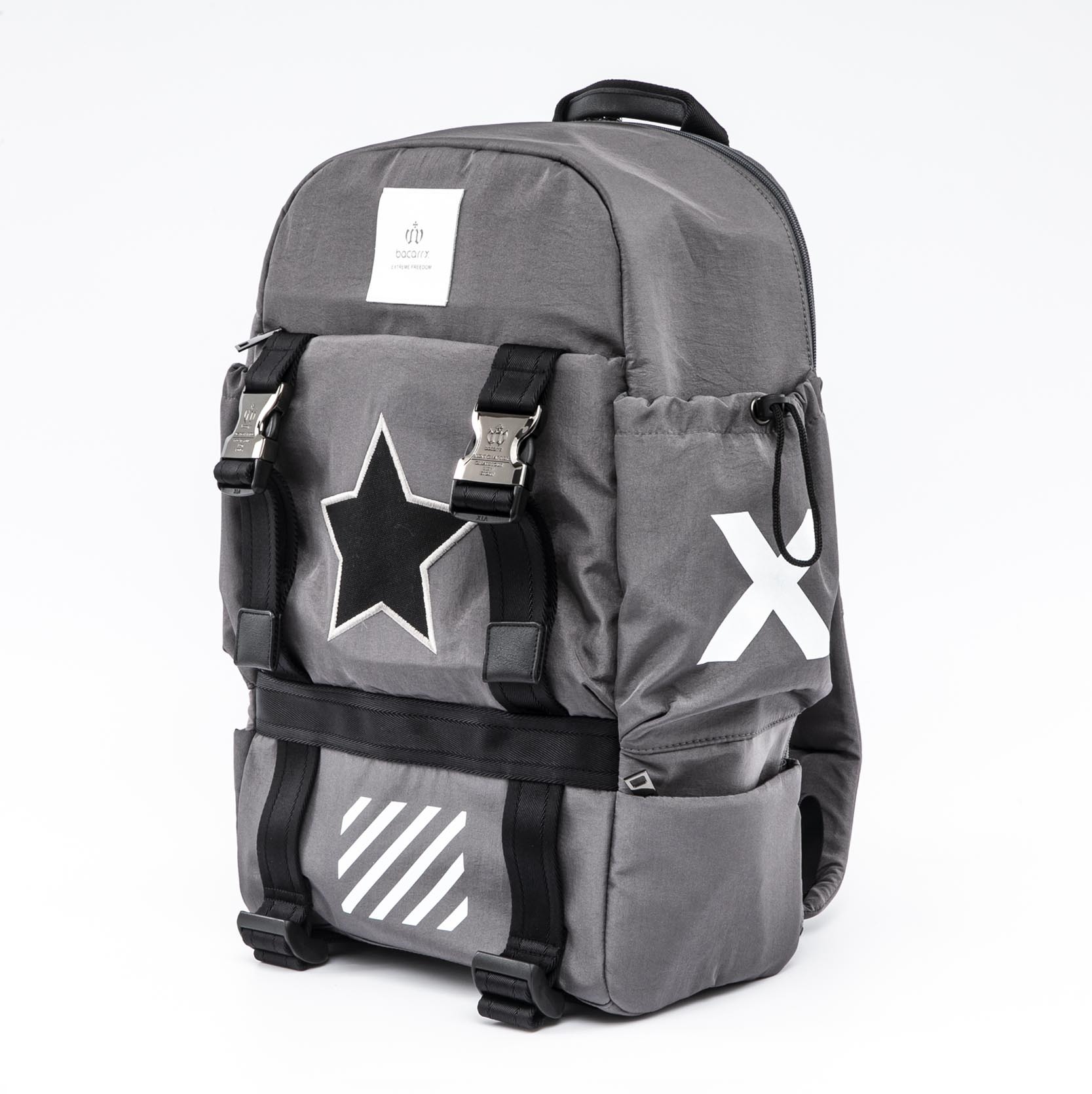 【 Bacarry | URBAN 都會繁星包 - 灰 】
