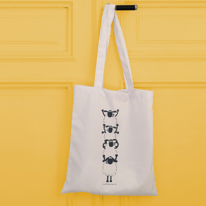 《笑笑羊》帆布側背袋