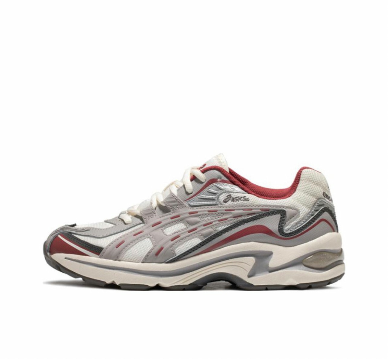 代購 Asics 亞瑟士 FB1-S Gel-Preleus 戶外 運動休閒鞋 跑步鞋 白灰紅 MAY-