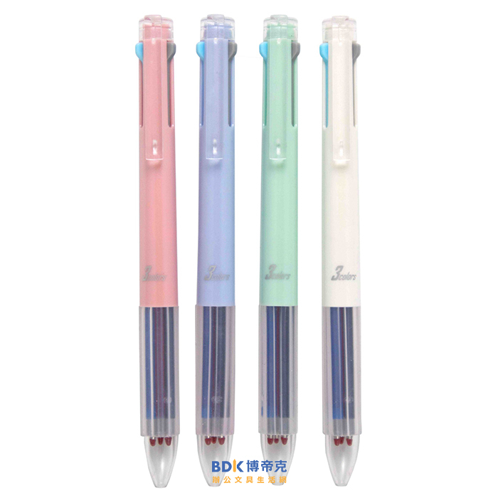 筆樂 Penrote 輕握3色中性筆 PC4862 系列
