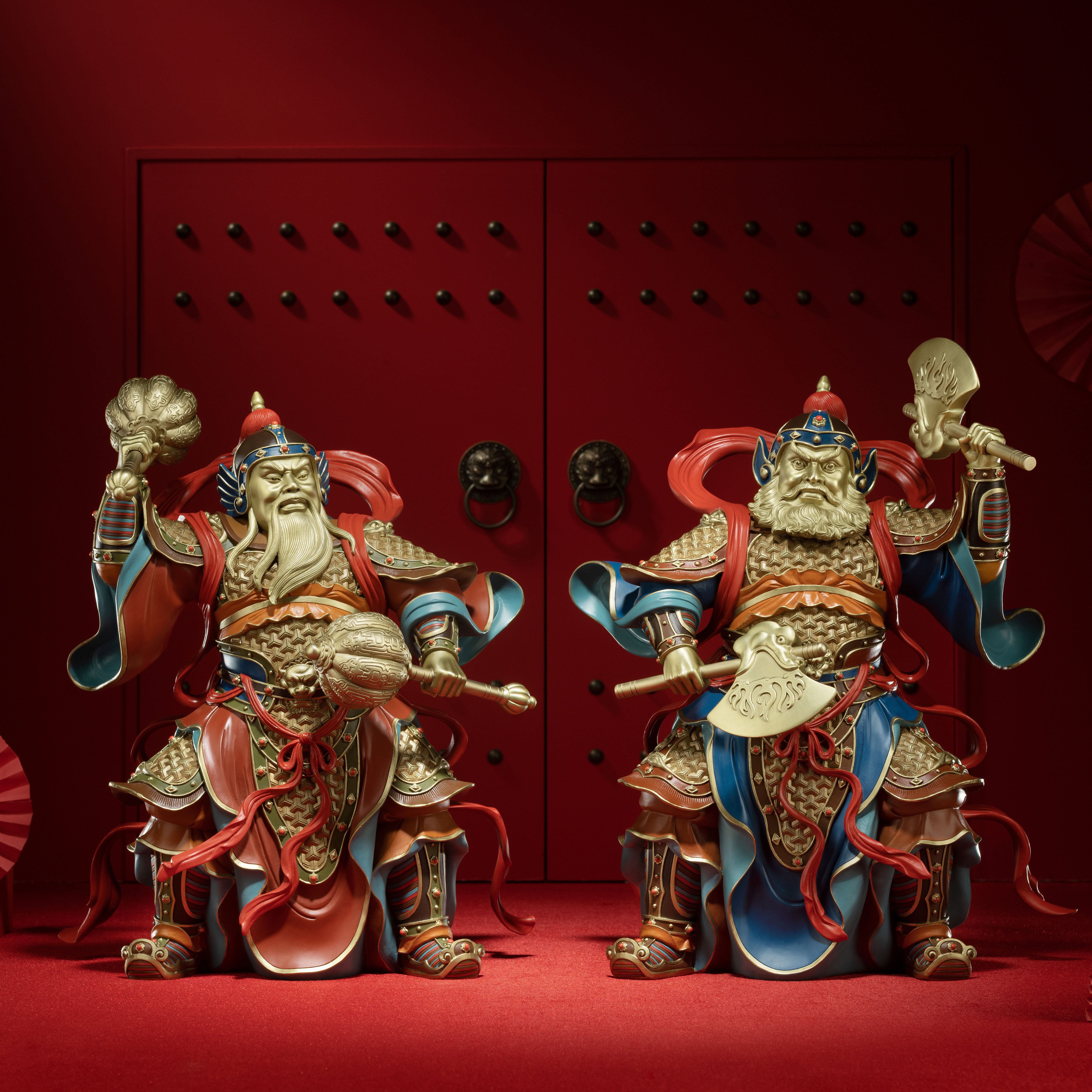 大門神(彩繪版)