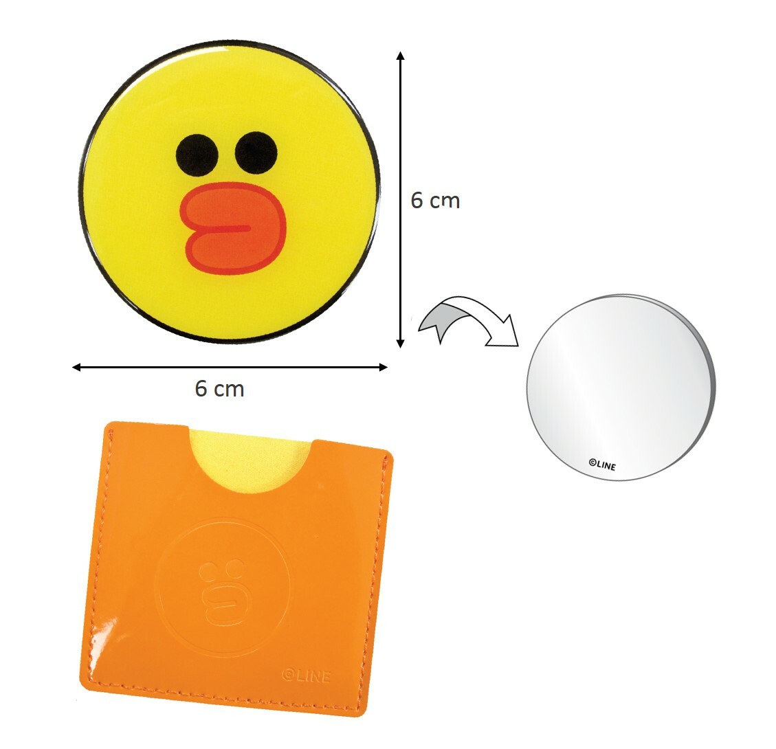 LINE FRIENDS - 化妝鏡-Sally