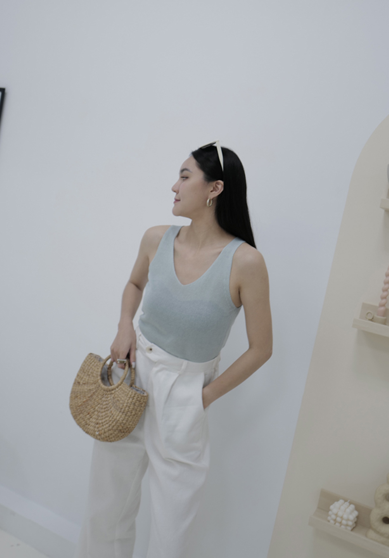 V領針織氣質背心*5色