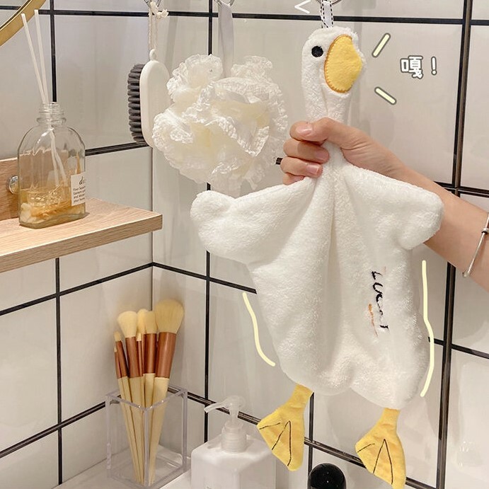 《2208》Lucky加厚不掉毛小鴨子擦手巾