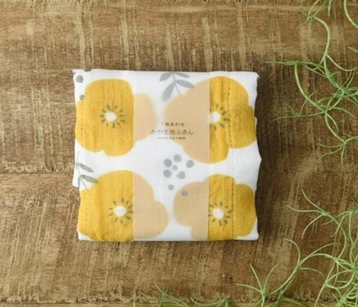 【日本製】 7層縫合的卡亞布洗碗巾