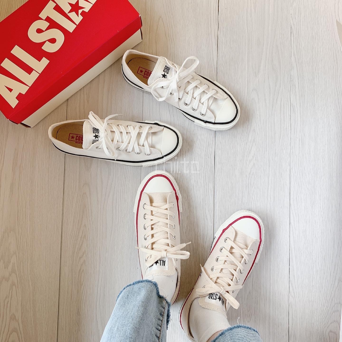 日本製 converse CANVAS ALL STAR 經典帆布鞋 低筒