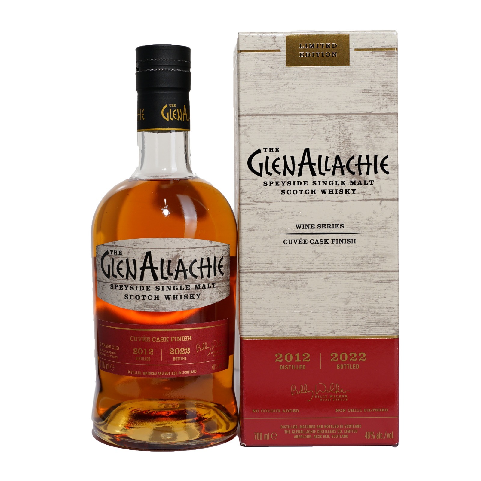 Glenallachie Cuvee Wine Finish 2012 48% (700ml)